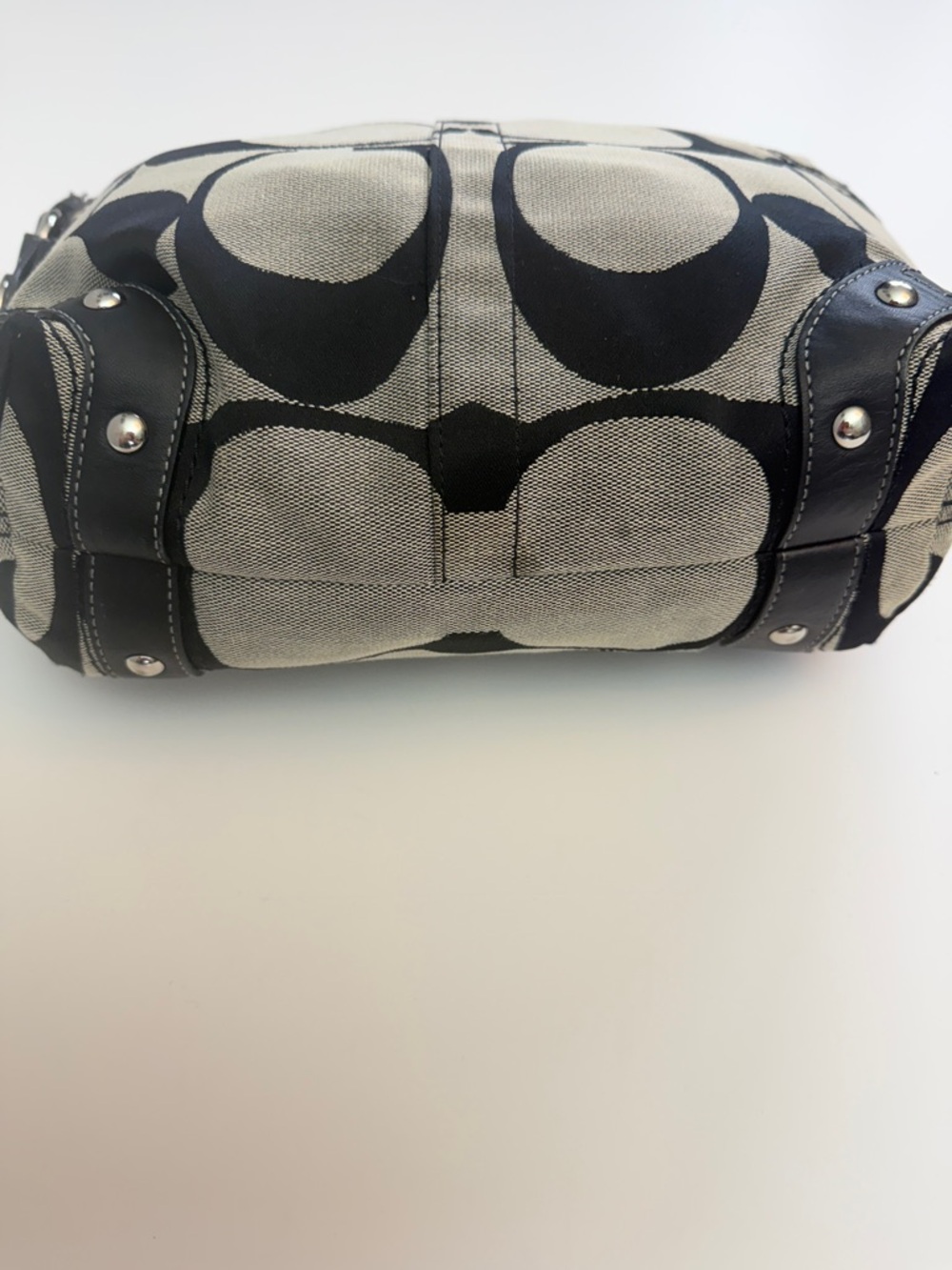 Vintage Y2K Coach Carly Signature C Hobo Bag - Picture 5 of 8